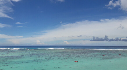 beach and sea