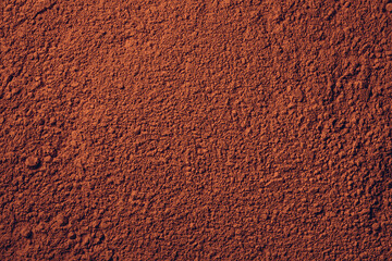 Terracotta powder soil or clay-like texture background