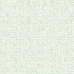 Abstract Geometric Pattern generative computational art illustration