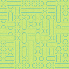 Abstract Geometric Pattern generative computational art illustration