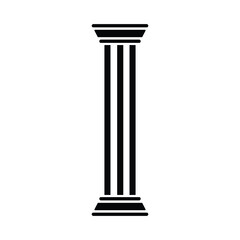 Fototapeta premium Column graphic icon