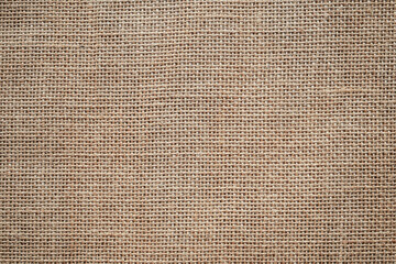 Burlap sack background and texture