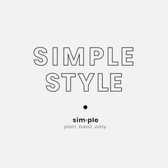 Fototapeta premium Simple style grayscale t-shirt print design street style fashion apparel