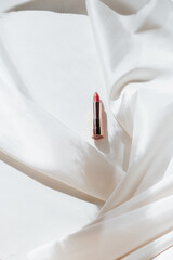 Naklejka premium Red lipstick elegant design for wedding, woman, style or luxury style