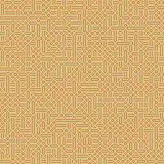 Abstract Geometric Pattern generative computational art illustration