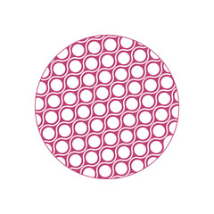 Abstract circle background icon design template
