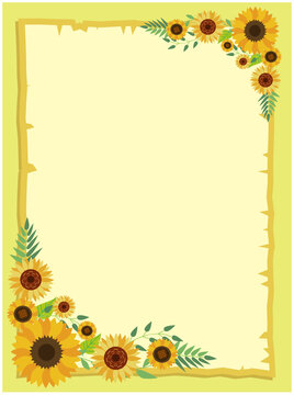 23 2 件の最適な ひまわりフレーム 画像 ストック写真 ベクター Adobe Stock