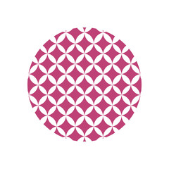 Abstract circle background icon design template