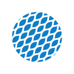 Abstract circle background icon design template