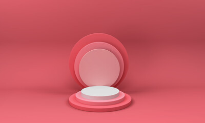 3d, 3d rendering, abstract, advertising, backdrop, background, blank, circle, colorful, cosmetic, creative, decoration, design, display, empty, exhibition, fashion, geometric, geometry, illustration, 