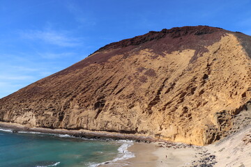 Paysages La Graciosa Lanzarote Îles Canaries Espagne 