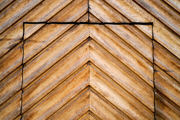 Wood with a fine structure, photographed outdoors in daylight