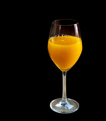 Glass Of fresh Orange Juice, orange juice in glass