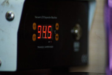 Workplace of a cellular repairman