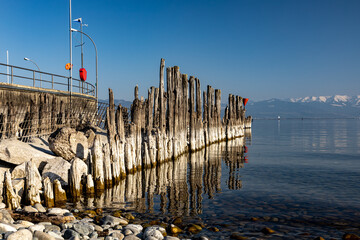 Romantisches Wasserburg am Bodensee