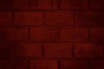 Obraz premium Red brick wall with detailed texture for background or texture