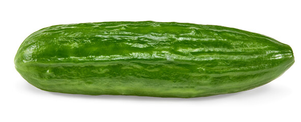cucumber isolated on white background. clipping path