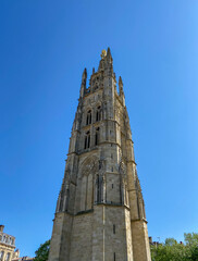 Fototapeta na wymiar Tour Pey-Berland à Bordeaux, Gironde