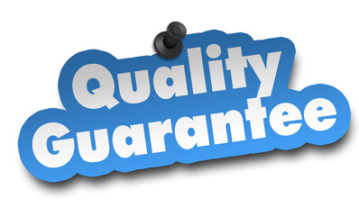 quality concept 3d illustration isolated