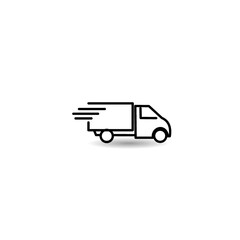 Truck icon. delivery symbol. cargo,freight.Vector illustration