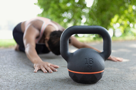 Sport mit Kettelball