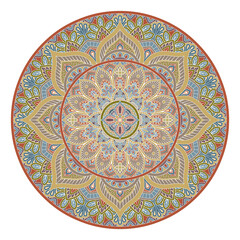 Pattern Motif Mandala Art Ornament Design Element