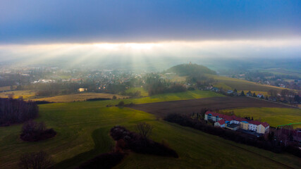 The Burgsberg, the home mountain of Varnsdorf