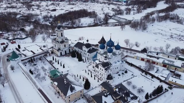 Serphukov winter 2020. Cathedral, Monastir