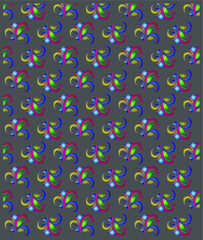 pattern with flower
