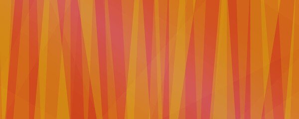 Orange vertical lines background. Colorful design, abstract illustration banner