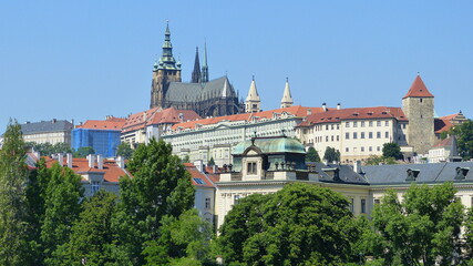 Fototapeta na wymiar Prager Burg mit Veitsdom