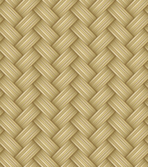 seamless waven straw  texture. Wicker or rattan pattern