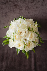 Wedding bouquet with soft focus
