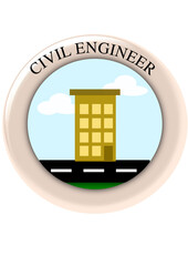 civil engineer badge