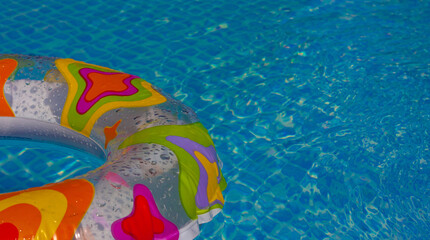 Fototapeta na wymiar fish swimming in the pool