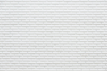 White brick wall for background and textured, Pattern of white old wall backdrop