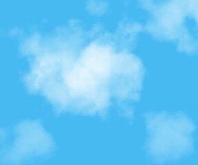 blue sky with clouds