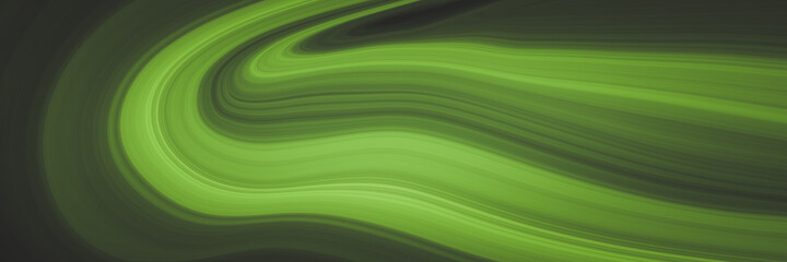 Abstract green color waves background