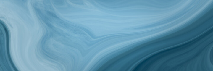 Blue color abstract waves background