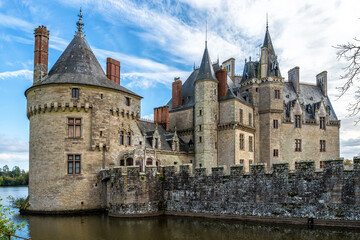 Fototapeta premium Chateau Domaine De La Bretesche, Missillac, France