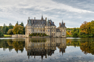 Fototapeta na wymiar Chateau Domaine De La Bretesche, Missillac, France