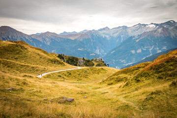autumn in the mountains, salzburg, gastein, austria, alps