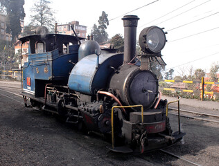 Fototapeta na wymiar unesco locomotive railway Darjeeling
