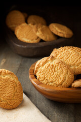 Cookies close up