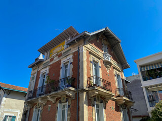Fototapeta premium Maison traditionnelle à Arcachon, Gironde