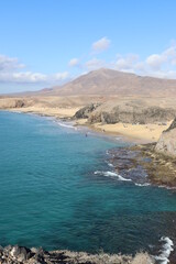 Plage de Papagayo Playa Blanca Lanzarote Canaries Espagne