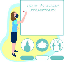 Volta às aulas presenciais