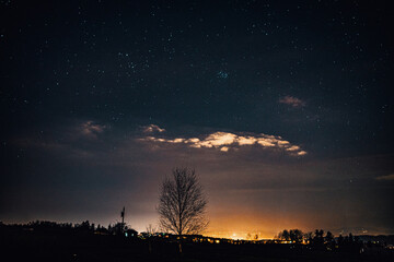Noc, gwiazdy, małopolska,  © Piotr Gaborek 