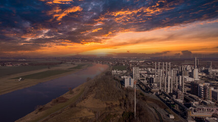 chemical plant nuenchritz in saxony