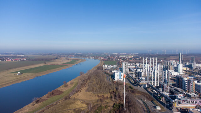 chemical plant nuenchritz in saxony